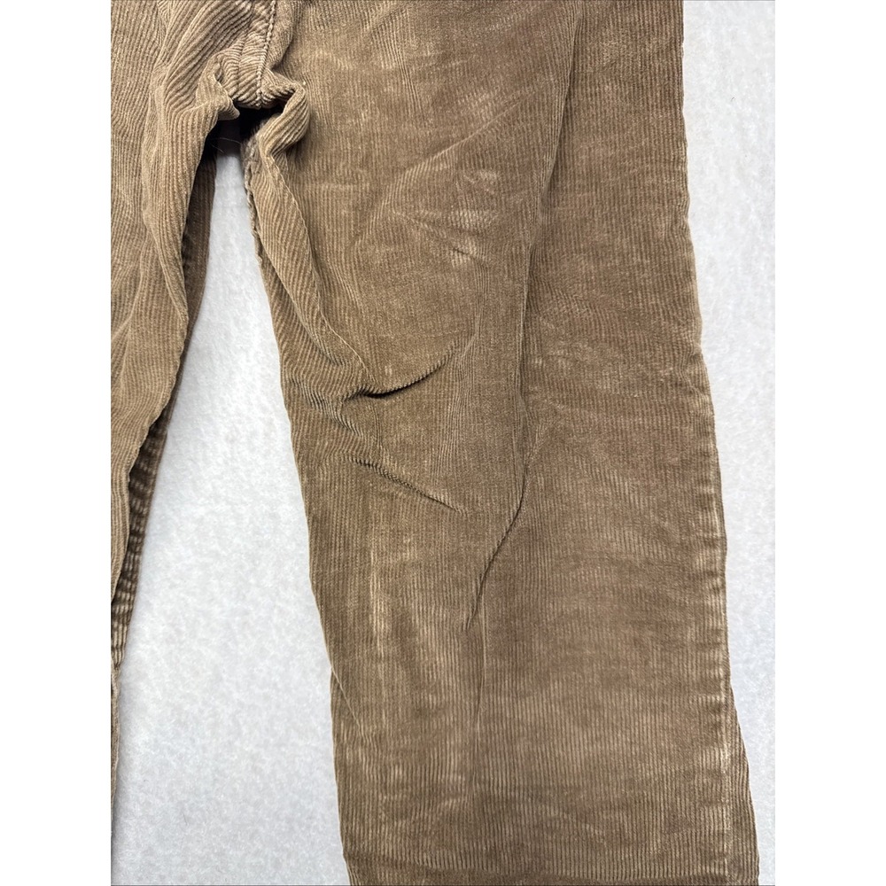 Vintage Levis 419-1529 Brown Corduroy Slim Fit Pants Made in USA 24x26 White Tab - Picture 7 of 16